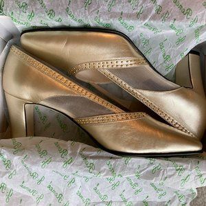 Vintage J. Renee Leather Heels Pumps Women's Size 10 W